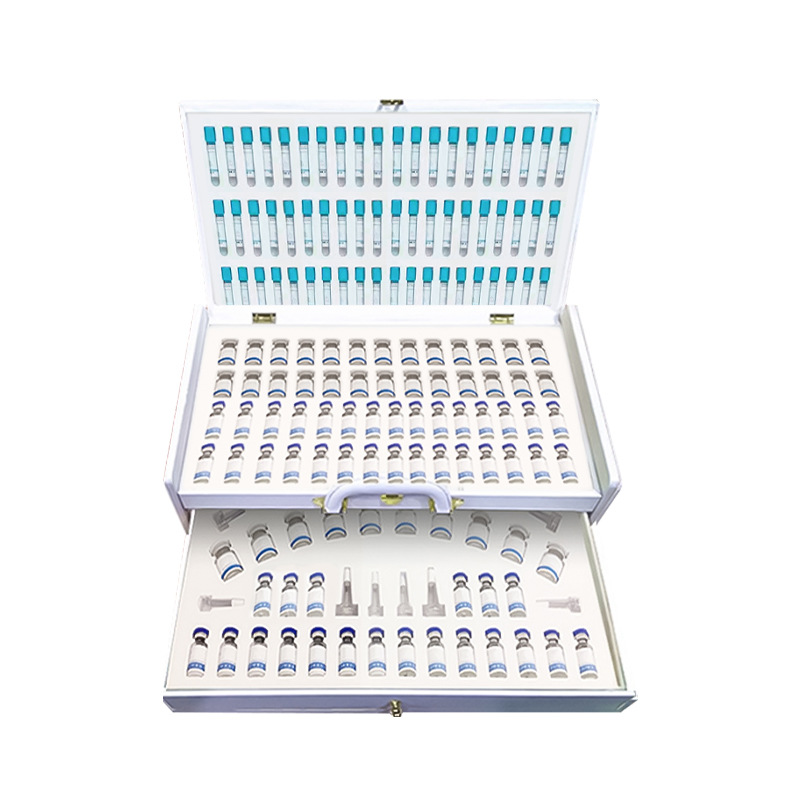 藍(lán)銅肽凍干粉精華美容院液面部套盒OEM代加工