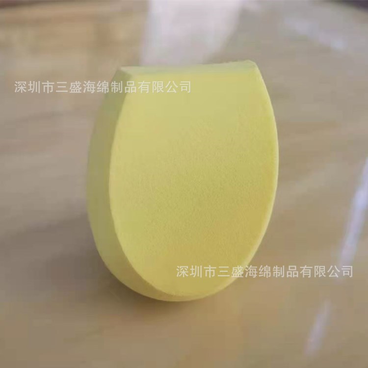 親水性聚氨酯化妝海綿 遇水變大粉妝蛋OEM代工廠