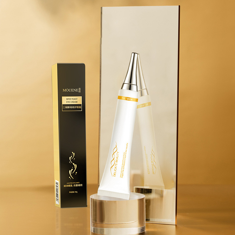 慕漾二裂酵母眼霜30g 保濕滋潤(rùn)細(xì)紋黯沉細(xì)膩輕盈脂肪粒緊致眼OEM代加工