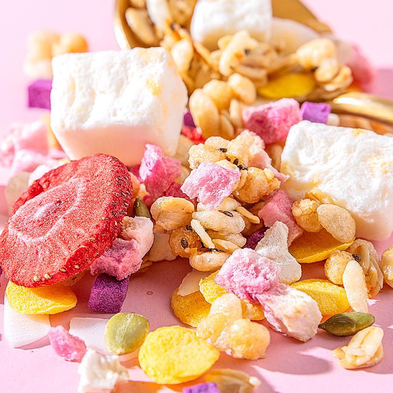 低溫烘焙沖飲營養(yǎng)早餐干吃燕麥片OEM代加工