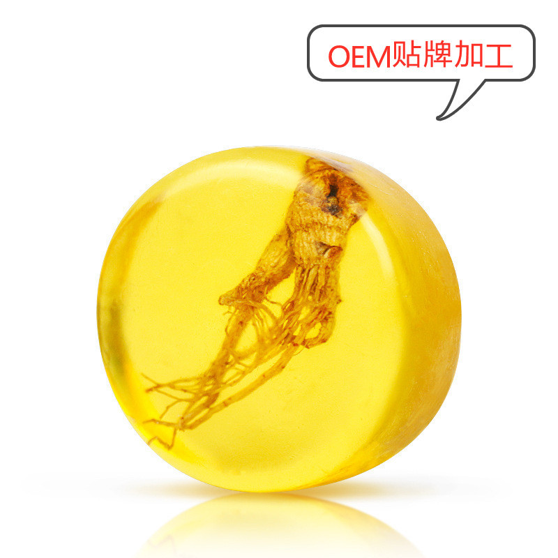 人參金箔拉絲皂oem代加工