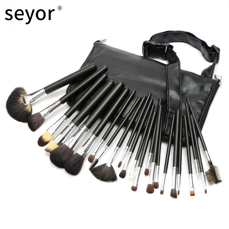 24支時(shí)尚動(dòng)物毛化妝套刷OEM代加工