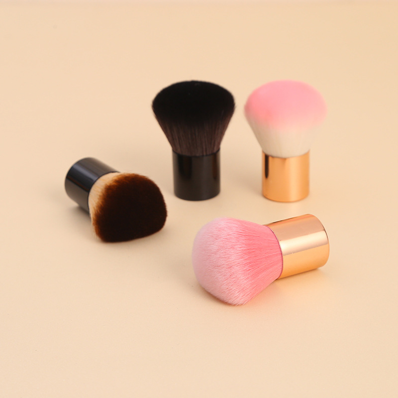 單支創(chuàng)意個(gè)性化妝刷時(shí)尚尼龍毛腮紅刷OEM代加工