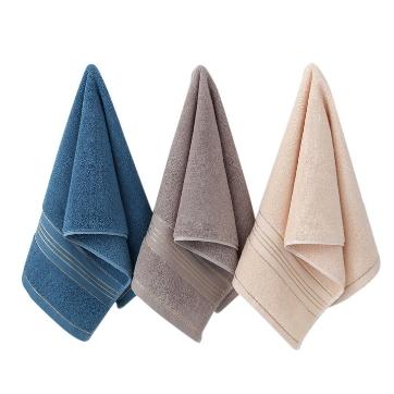 提花刺繡嬰兒女生 不褪色便攜純棉毛巾 賽奧 型號(hào)E628z1mOEM代加工