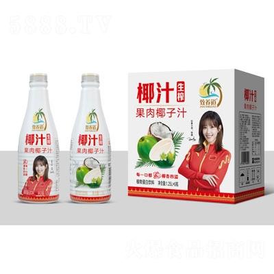 致養(yǎng)道生榨椰子汁植物蛋白飲料1.25LX6OEM代加工