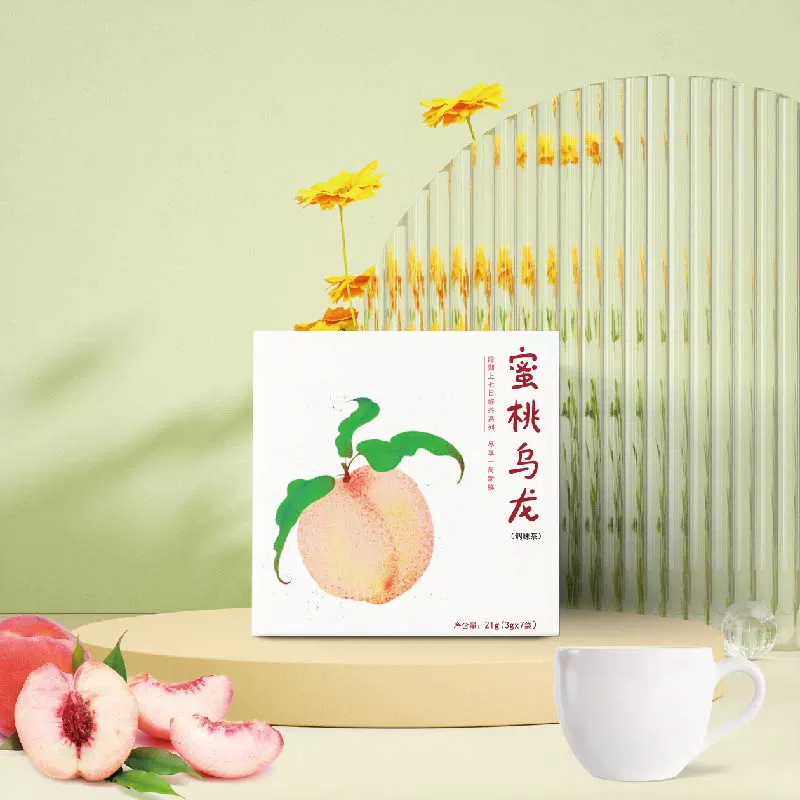 蜜桃烏龍三角茶包OEM代加工