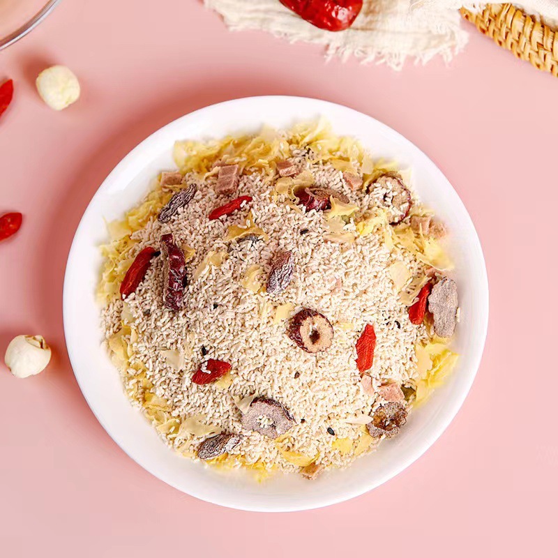 木糖醇紅棗堅果銀耳蓮子羹OEM代加工