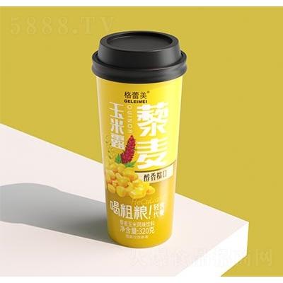 格蕾美粗糧飲料谷物飲料招商藜麥玉米露風(fēng)味飲料320克OEM代加工