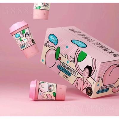 爆搖白桃烏龍奶茶牛乳茶（箱）OEM代加工
