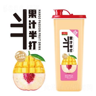 格蕾美半打復合果汁飲料1.5千克芒果汁蜜桃汁OEM代加工