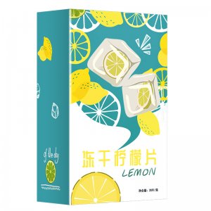 獨(dú)立包裝凍干檸檬片盒裝OEM代加工