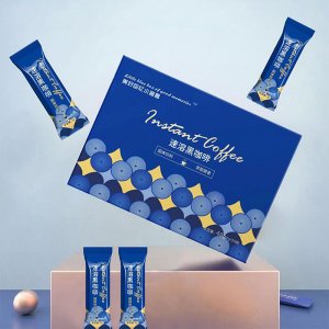 小藍盒小藍酵素黑咖啡固體飲料OEM代加工