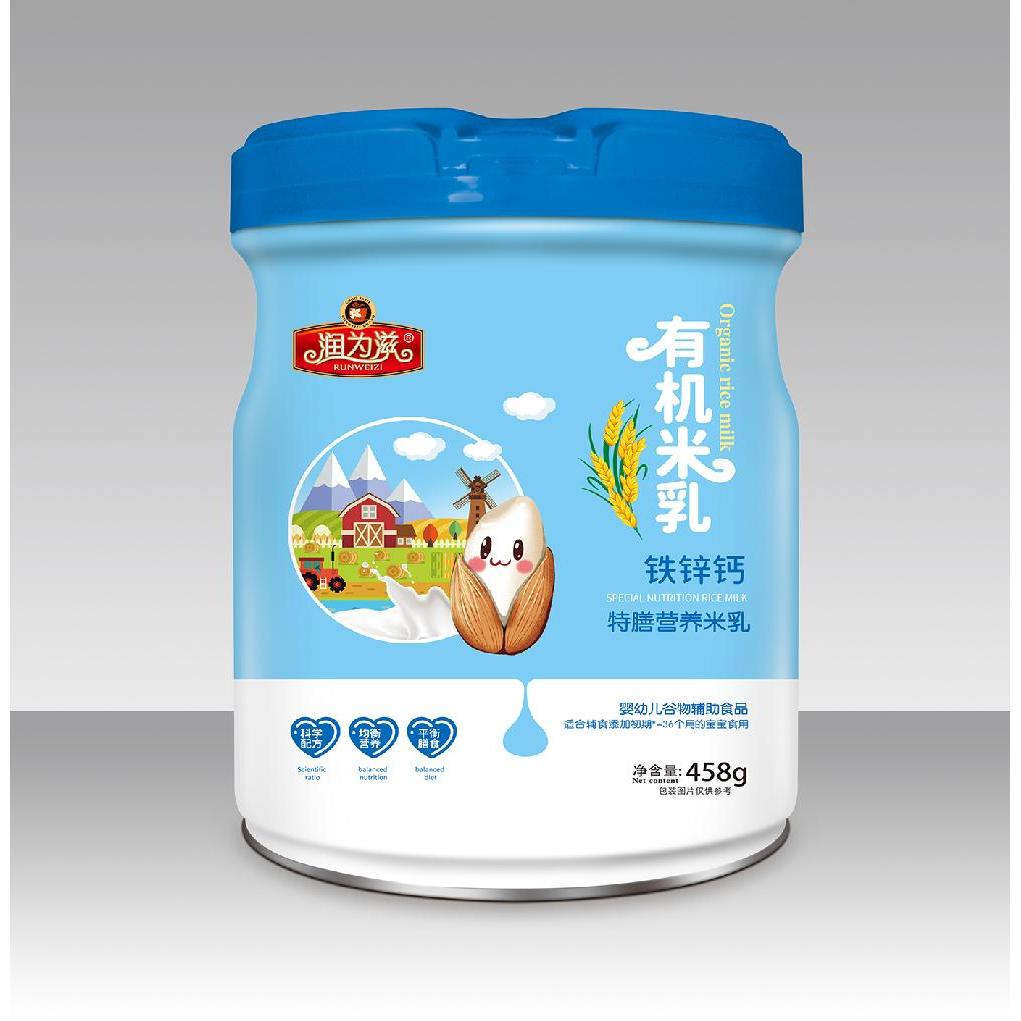 有機(jī)米乳-鐵鋅鈣（桶）OEM代加工