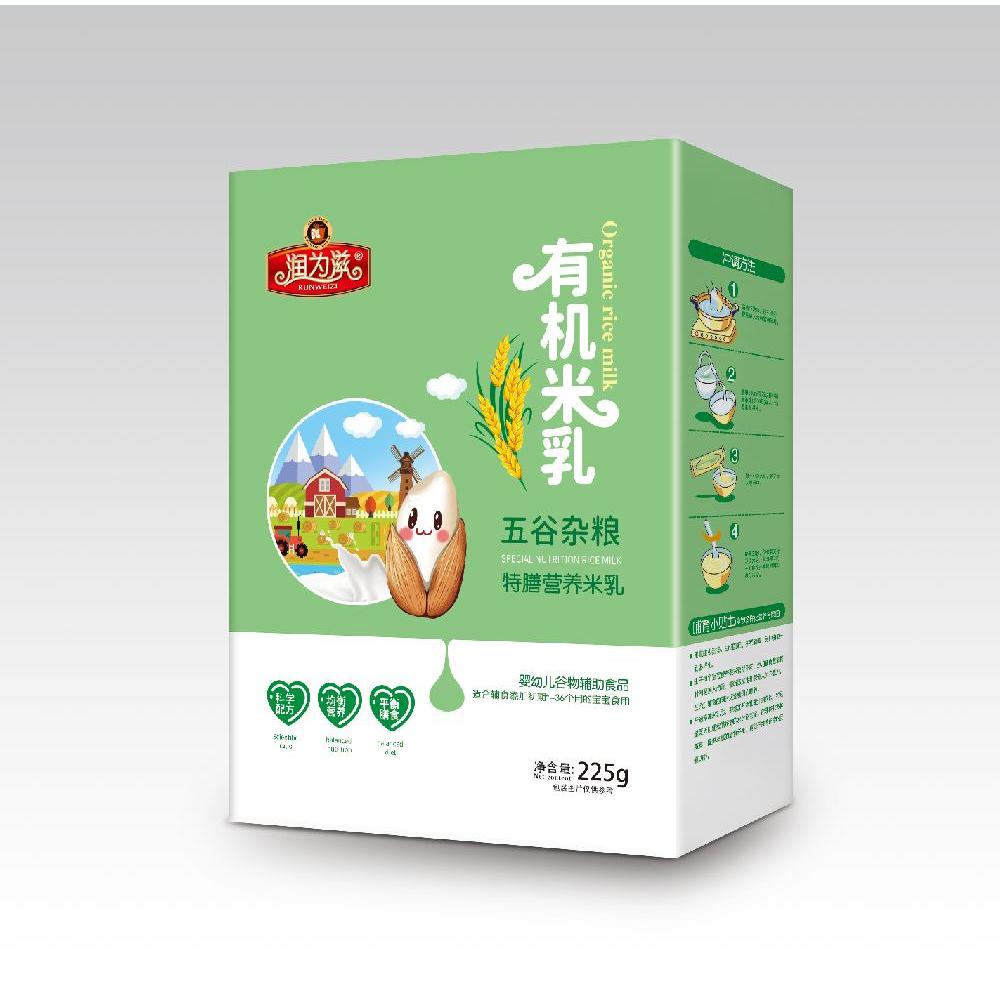 有機(jī)米乳-五谷雜糧（盒）OEM代加工