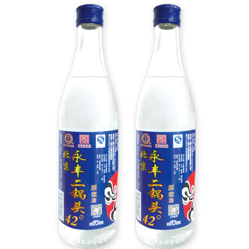 永豐原漿二鍋頭酒 酒精度 42° 500ML×12瓶白瓶.jpg