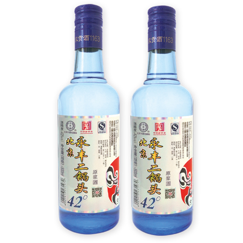 永豐原漿二鍋頭酒 酒精度 42° 500ML×12瓶藍瓶.jpg