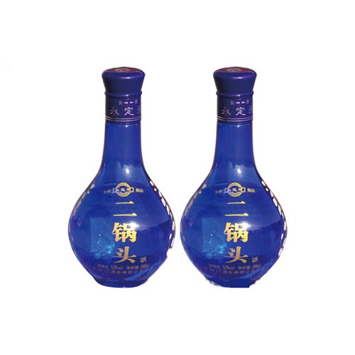 大紅門(mén)永定河二鍋頭酒藍(lán)瓶52°248ml清香型白酒.jpg
