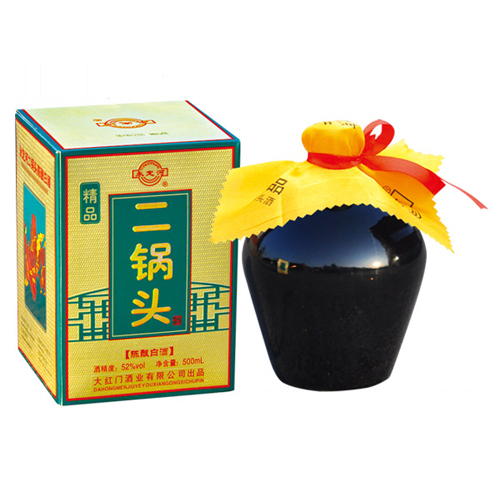大紅門永定河精品二鍋頭酒陳釀52°500ml清香型白酒.jpg