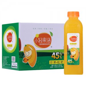 小輕果語芒果+枇杷復(fù)合果汁