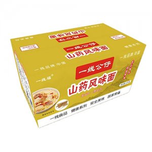 一線公仔山藥風味面