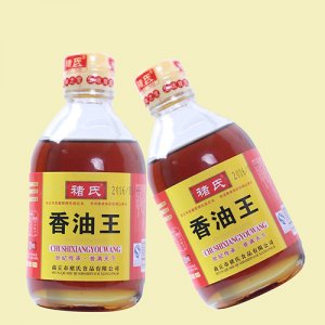 褚氏香油王 100%濃香芝麻調和油220ml