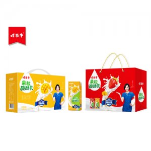 果粒酸酪乳-芒果味-12盒裝豎版