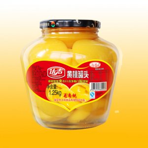 達(dá)聲1250g黃桃罐頭