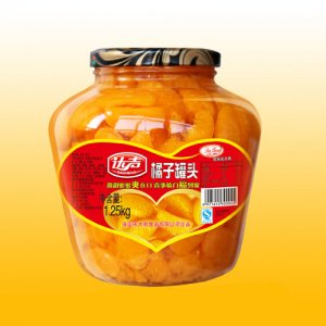 達(dá)聲1250g橘子罐頭