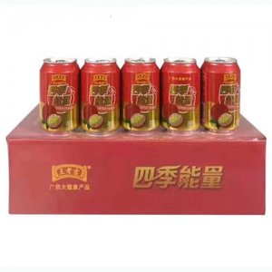 王老吉百香果維生素果味飲料310mlX16罐