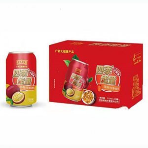 王老吉四季能量百香果維生素果味飲料310mlx24
