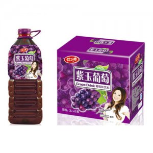 飲之秀紫玉葡萄果味飲料2L
