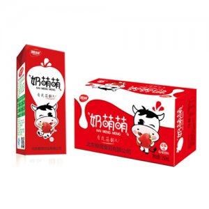 雅闊奶萌萌草莓味乳味飲料250ml