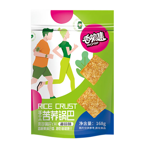 香脆集手工苦蕎鍋巴海苔味168g