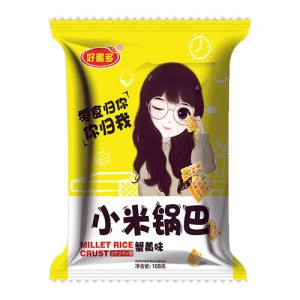 好趣多小米鍋巴蟹黃味108g