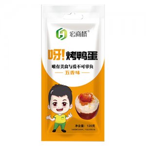 宏商橋呀！烤鴨蛋五香味120g