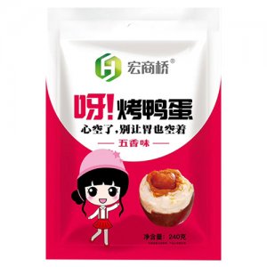 宏商橋呀！烤鴨蛋五香味240g