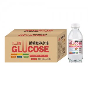 藍(lán)色三精葡萄糖補(bǔ)水液蜜桃味450ml