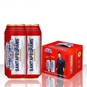 圣菲克易拉罐啤酒500毫升
