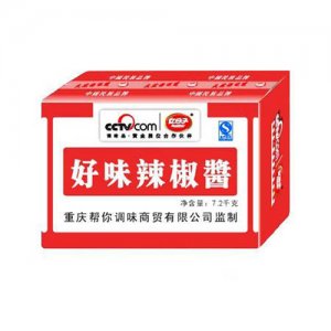 紅日子好味辣椒醬箱裝