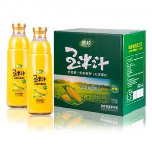 盛牧玉米汁飲料箱裝