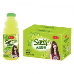 大銅人水晶葡萄果味飲料600mlx15瓶