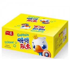一濃呀呀隊長乳味飲料黃瓶200mlx20瓶